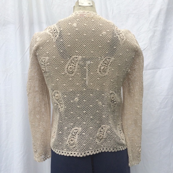 Crochet Cardigan Vintage - Picture 2 of 8